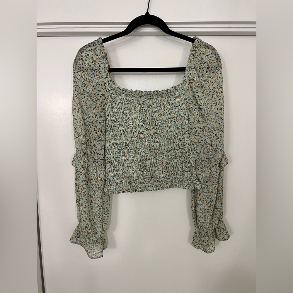 Wild Fable Smocked Blouse